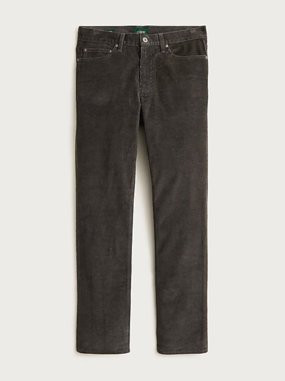 J. Crew 770 Straight-fit pant in corduroy / True Graphite / size 32x34